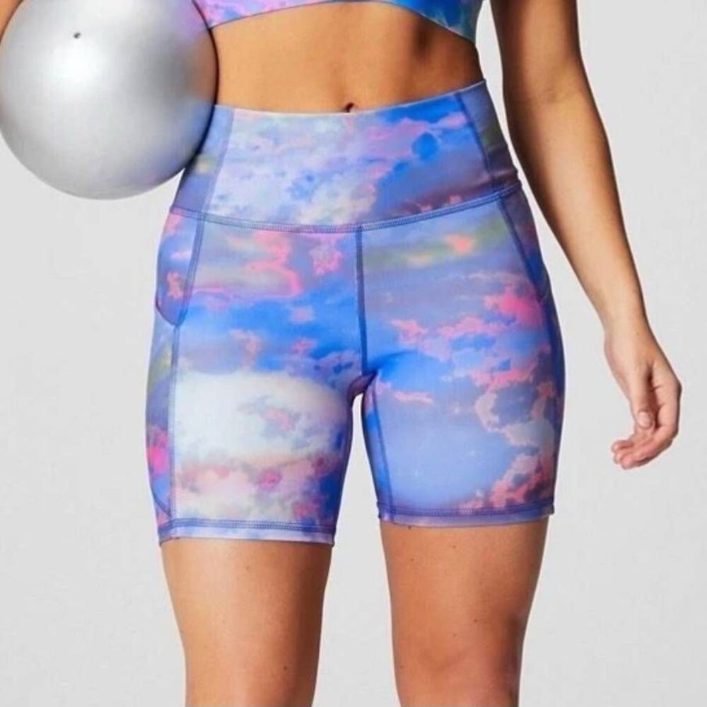 Fabletics Oasis High Waisted Cloud Bike Shorts